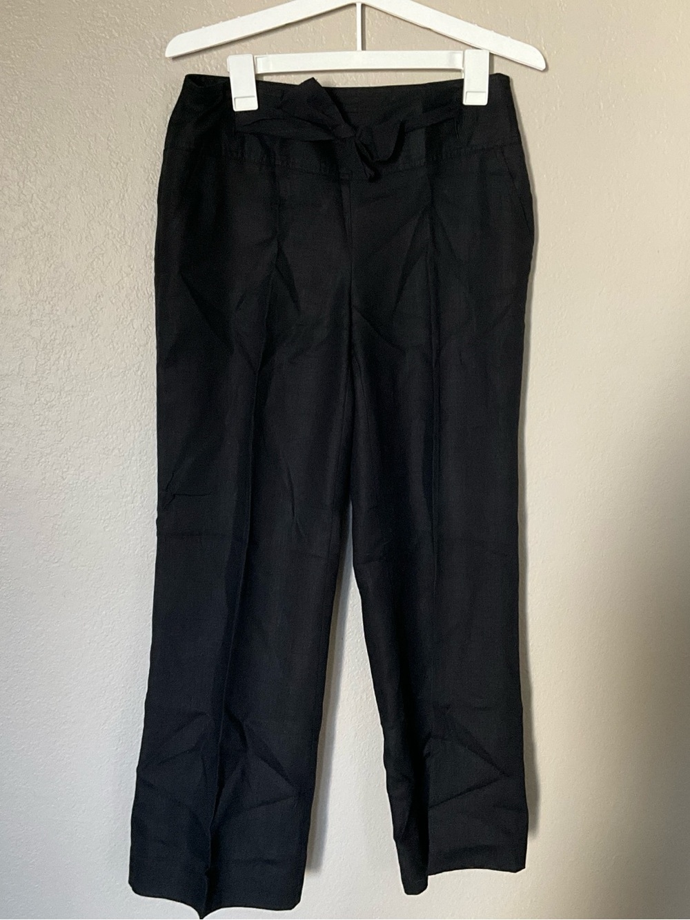 Style & Co. Black Linen Pants (6)